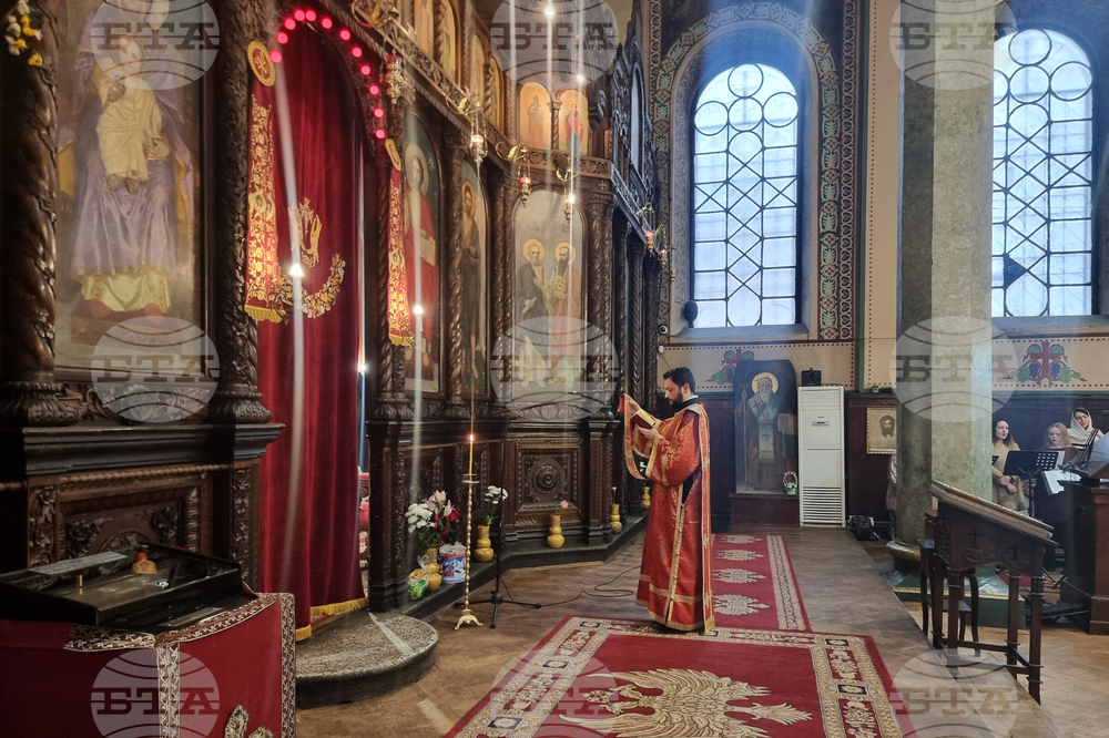 Стара Загора - празничната света Златоустова литургия