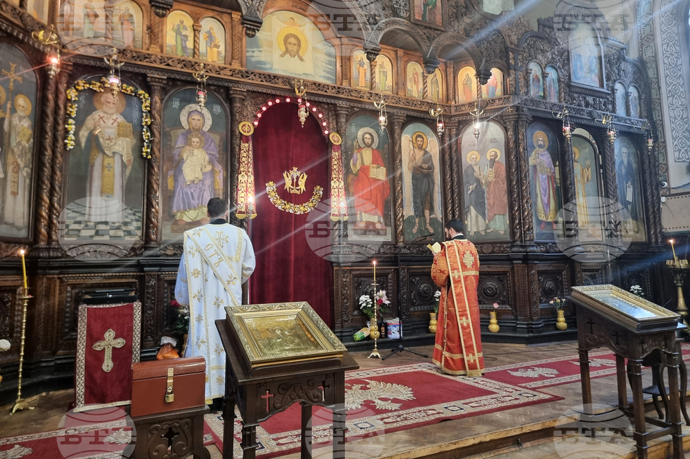 Стара Загора - празничната света Златоустова литургия