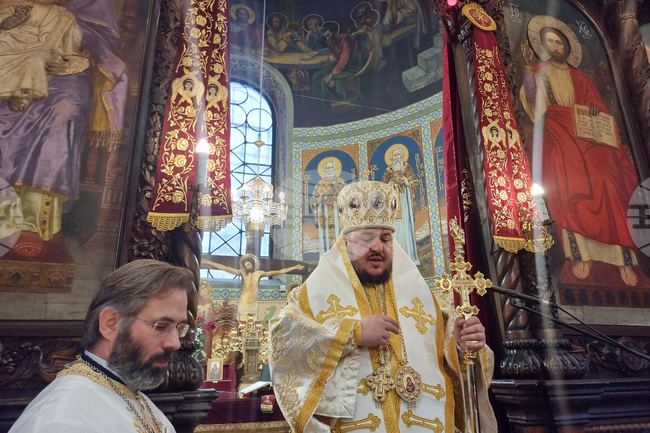 Стара Загора - празничната света Златоустова литургия