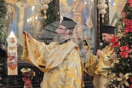 Пловдив - Рождествената света Литургия - Митрополит Николай