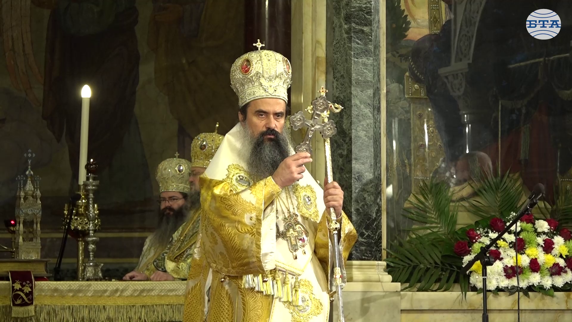 Патриарх Даниил възглави празничната литургия за Рождество Христово в катедралата „Св. Александър Невски“