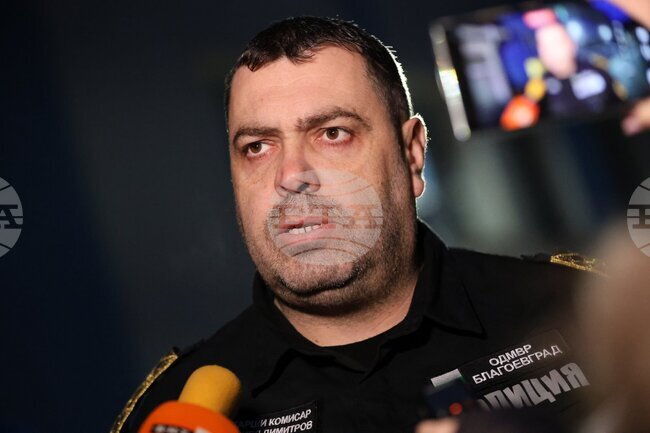 Има задържани във връзка със стрелбата в игрална зала в Хаджидимово, съобщи на брифинг старши комисар Даниел Димитров