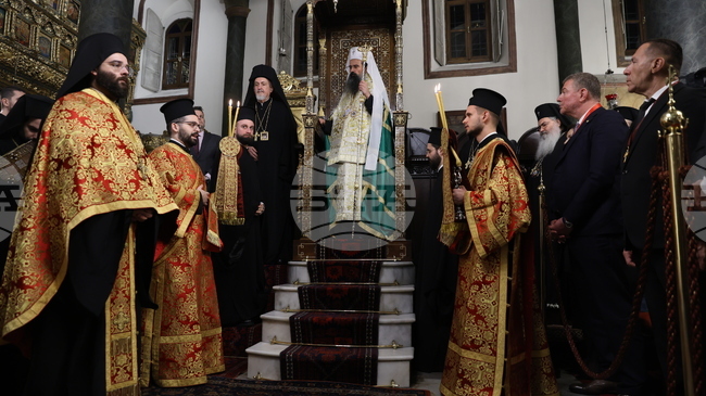 Българският патриарх и Софийски митрополит Даниил отслужи благодарствен молебен в патриаршеския храм „Св. Георги Победоносец"