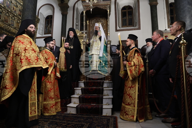 Турция - Вселенска патриаршия - патриарх Даниил  - молебен