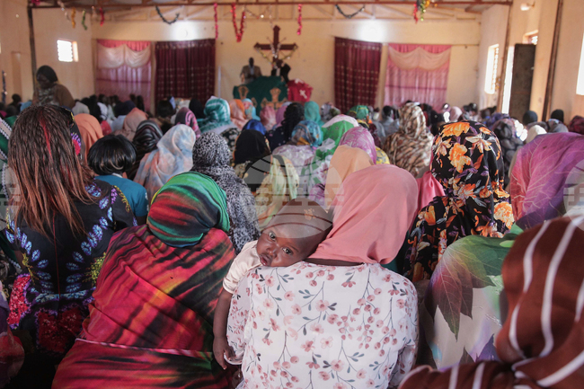 APTOPIX Sudan Christmas