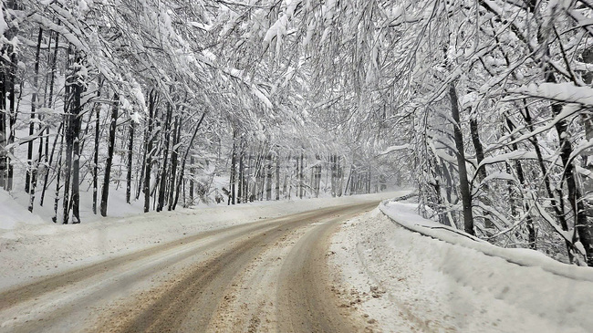 Пътищата в Монтанско са проходими, въпреки продължаващия снеговалеж