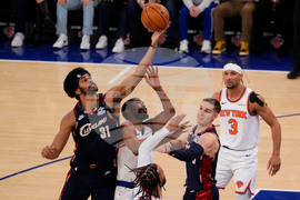 Cavaliers Knicks Basketball