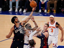 Cavaliers Knicks Basketball