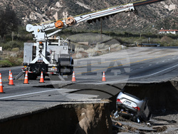 APTOPIX Extreme Weather California