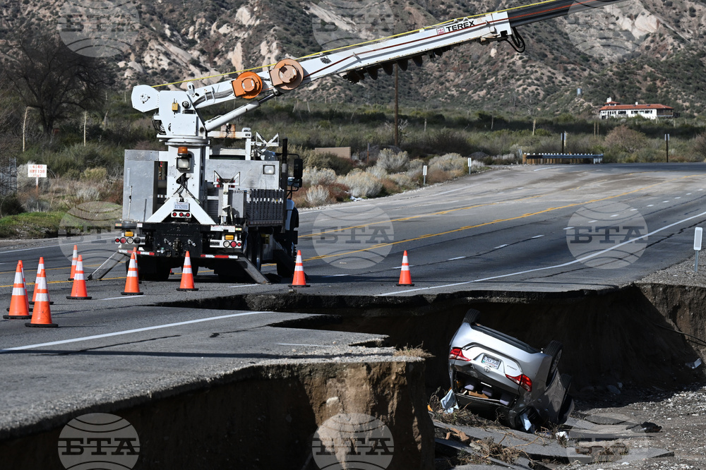 APTOPIX Extreme Weather California