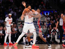 Cavaliers Knicks Basketball