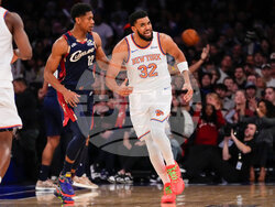 Cavaliers Knicks Basketball