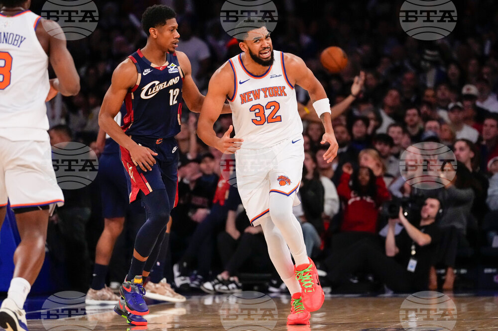 Cavaliers Knicks Basketball