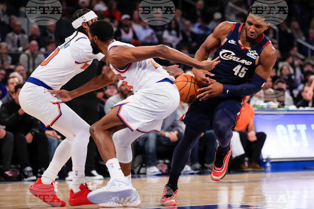 Cavaliers Knicks Basketball