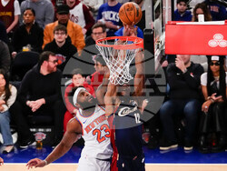 Cavaliers Knicks Basketball