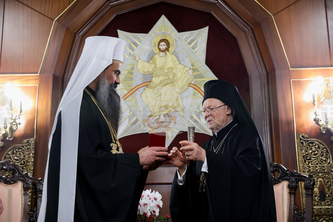 Турция  - патриарх Даниил - патриарх Вартоломей - среща