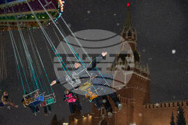 APTOPIX Russia New Year Preparations