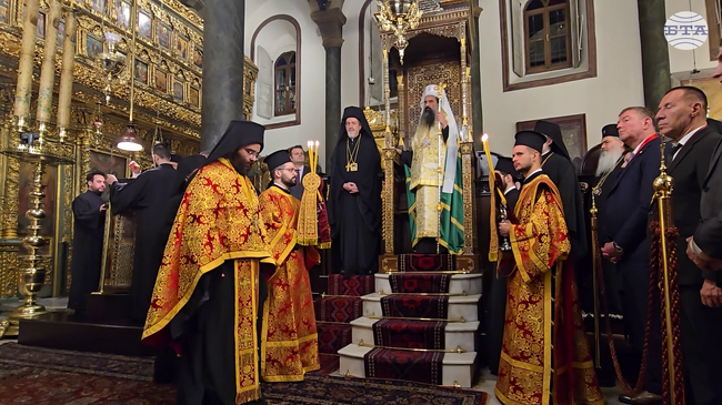 Българският патриарх и Софийски митрополит Даниил отслужи благодарствен молебен в патриаршеския храм „Св. Георги Победоносец“