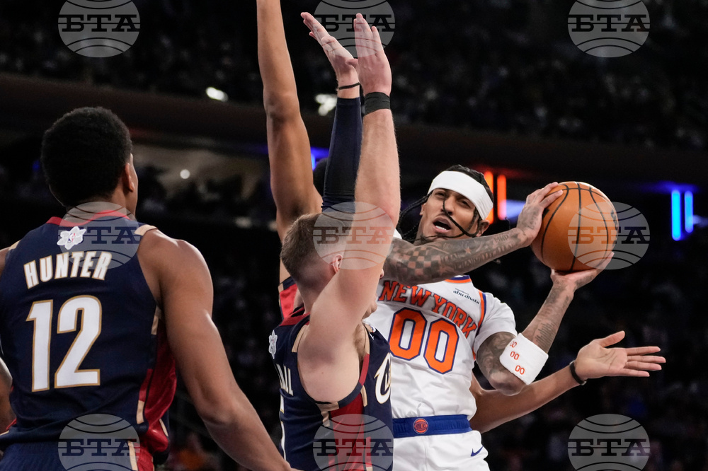 Cavaliers Knicks Basketball