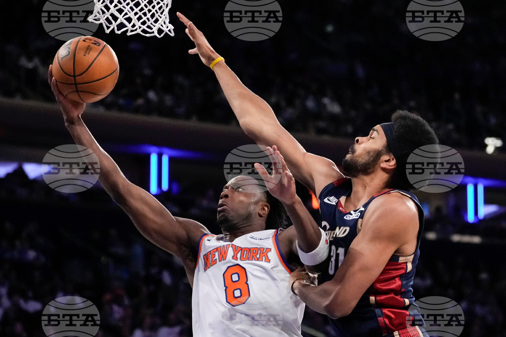 Cavaliers Knicks Basketball