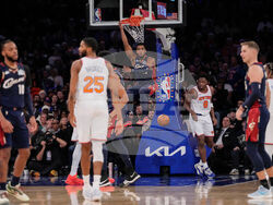 Cavaliers Knicks Basketball