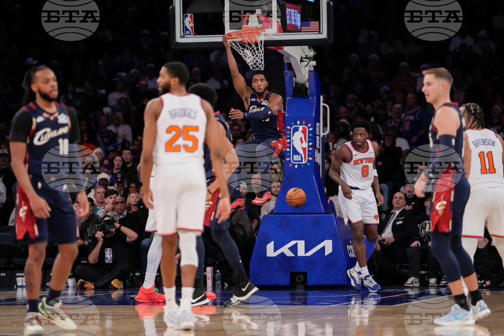 Cavaliers Knicks Basketball