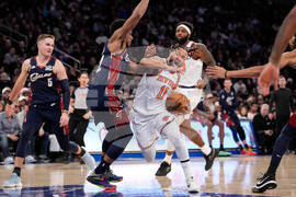 Cavaliers Knicks Basketball