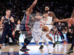 Cavaliers Knicks Basketball