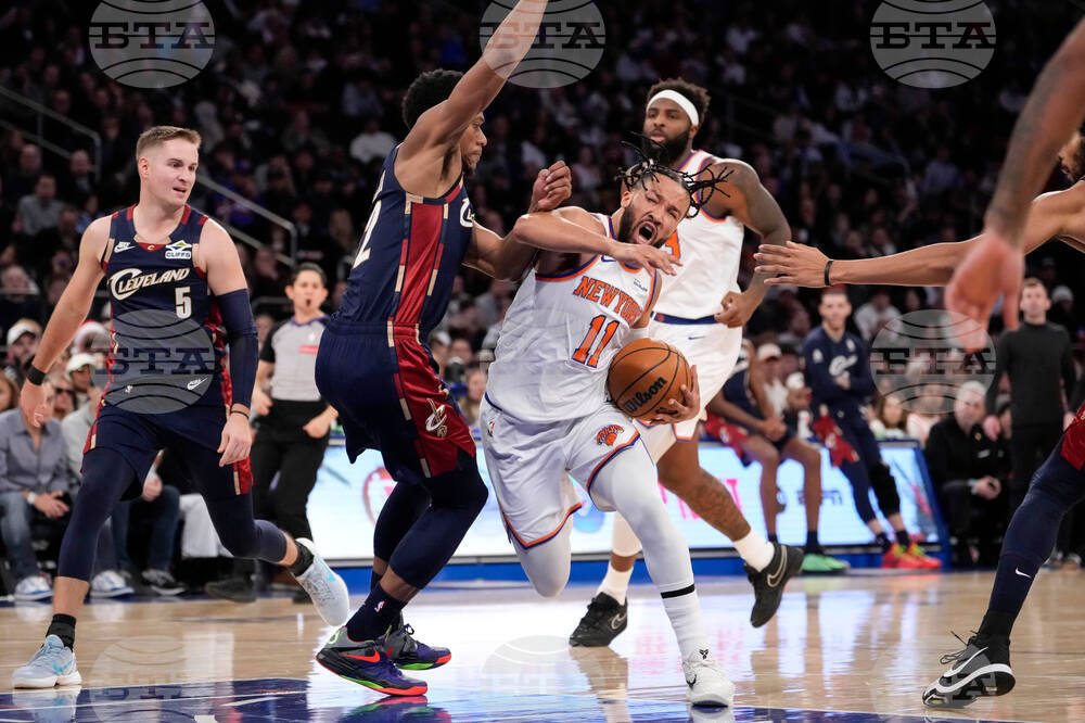 Cavaliers Knicks Basketball