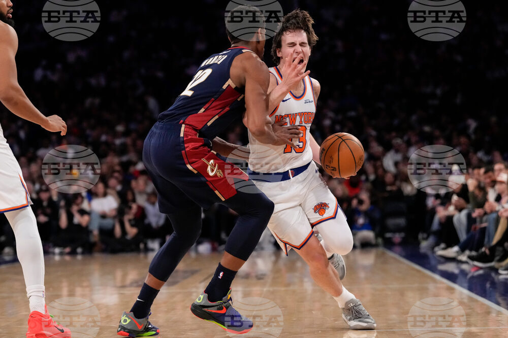 Cavaliers Knicks Basketball