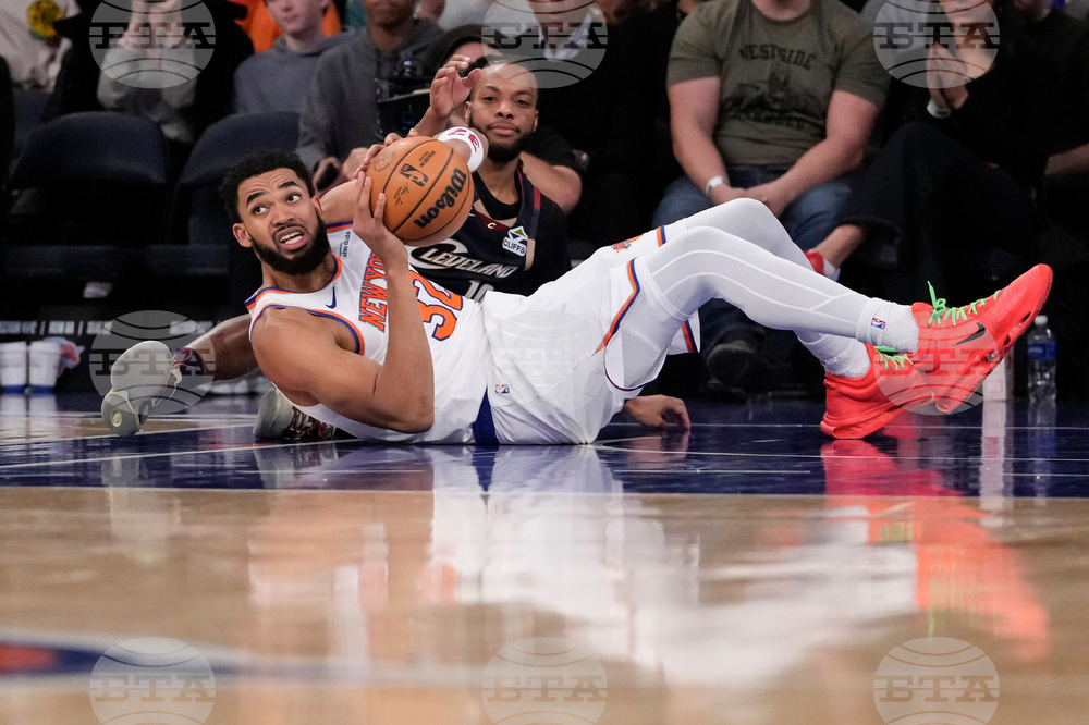 Cavaliers Knicks Basketball