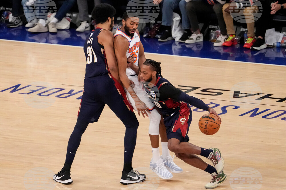 Cavaliers Knicks Basketball