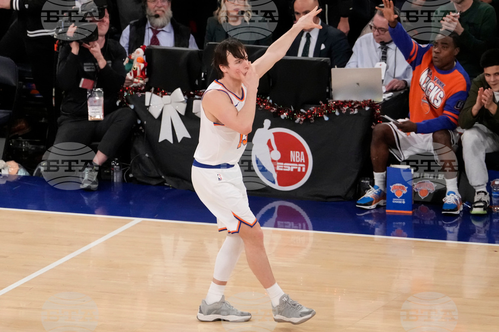 Cavaliers Knicks Basketball