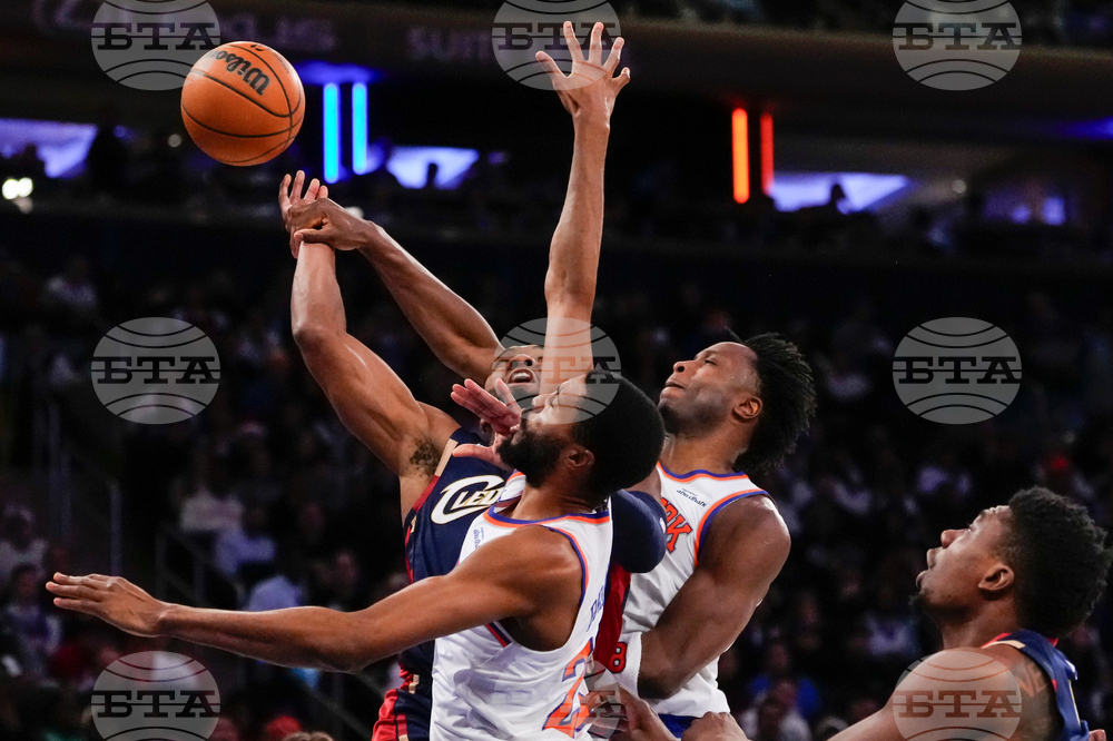 Cavaliers Knicks Basketball