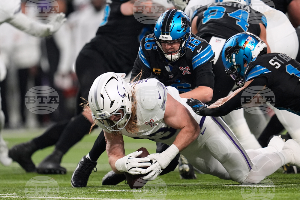 APTOPIX Lions Vikings Football