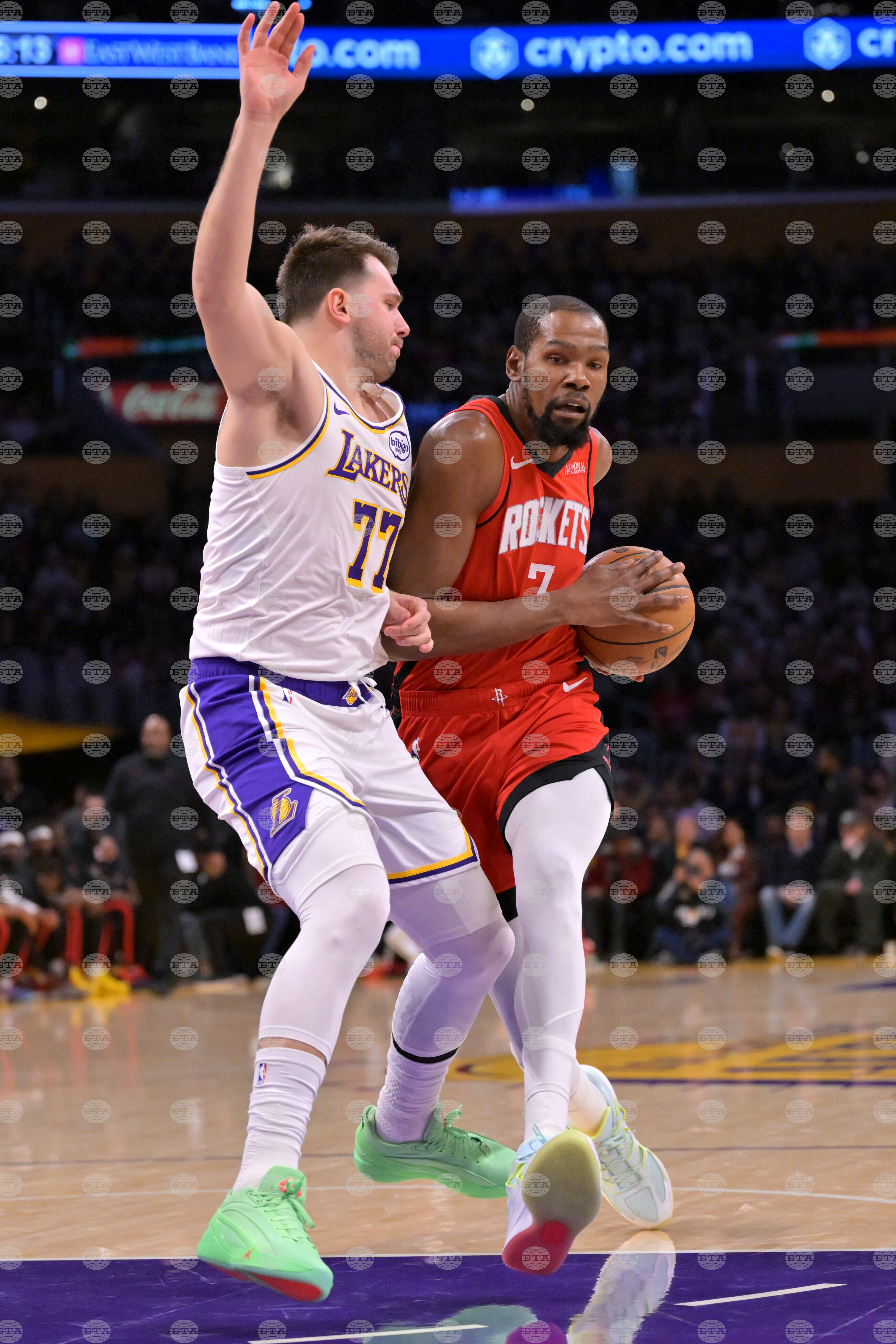 Rockets Lakers Basketball