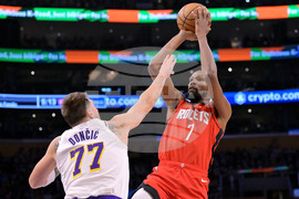 Rockets Lakers Basketball