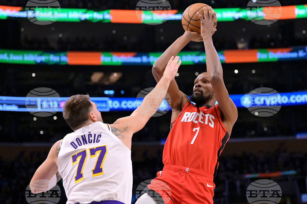 Rockets Lakers Basketball