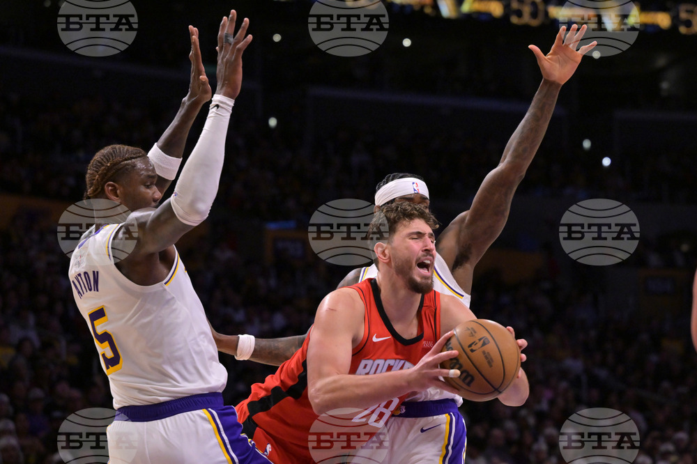 Rockets Lakers Basketball