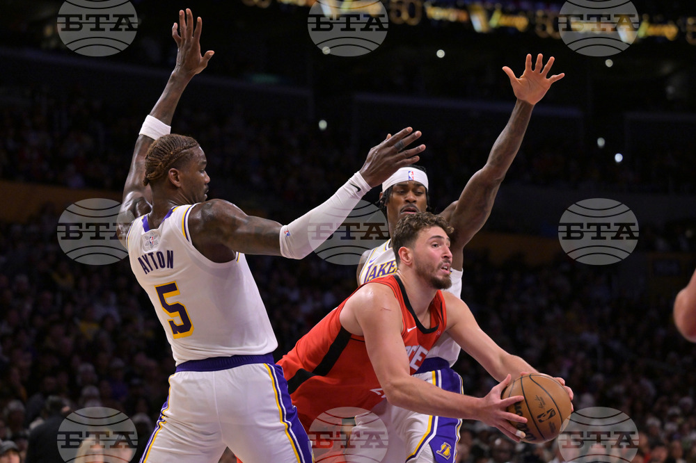 Rockets Lakers Basketball