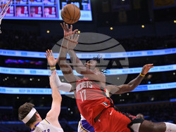 Rockets Lakers Basketball