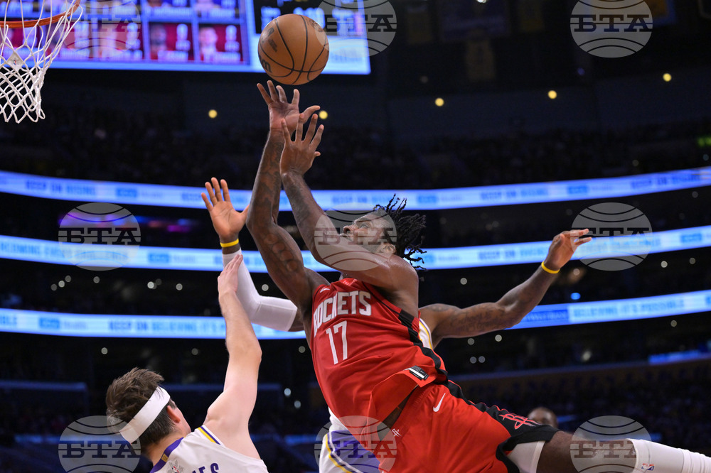 Rockets Lakers Basketball