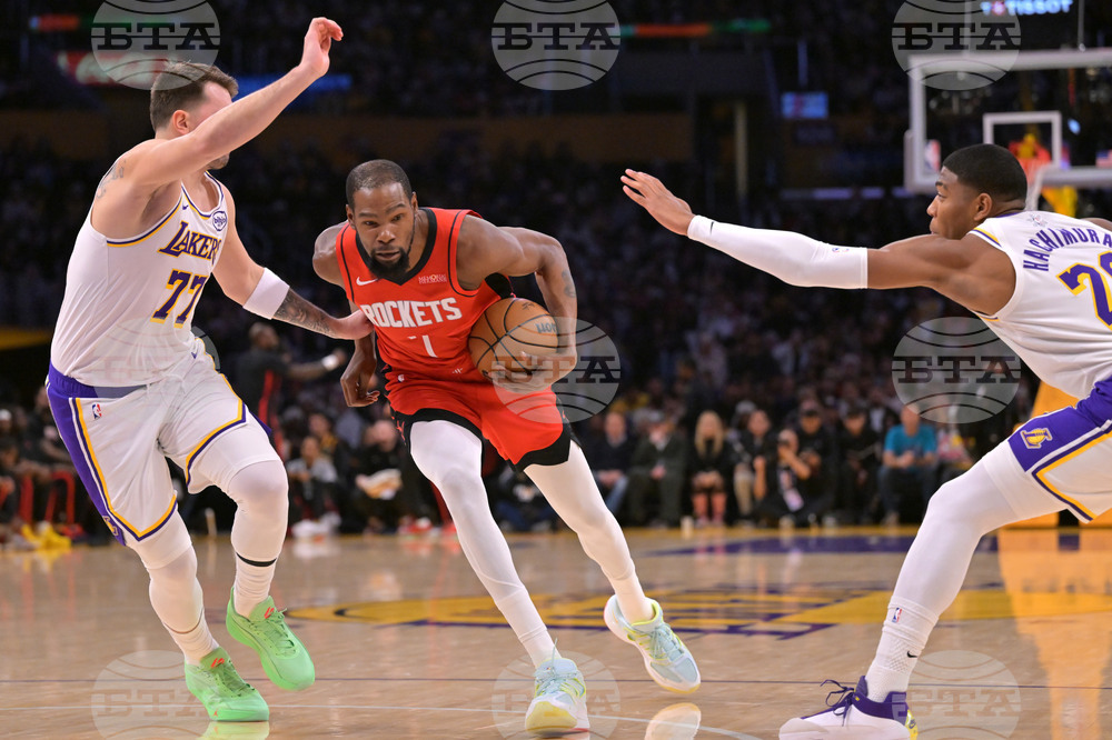 Rockets Lakers Basketball