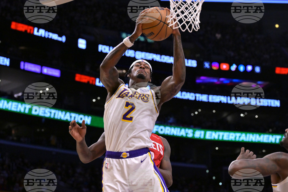 Rockets Lakers Basketball