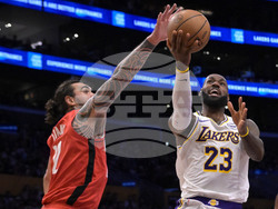 Rockets Lakers Basketball