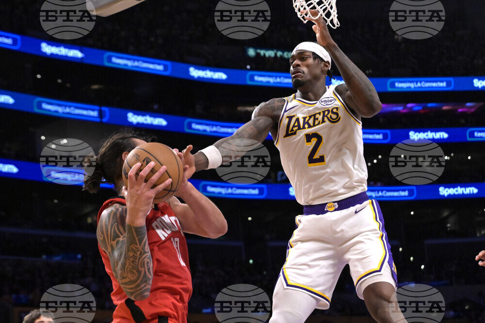 Rockets Lakers Basketball