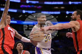 Rockets Lakers Basketball