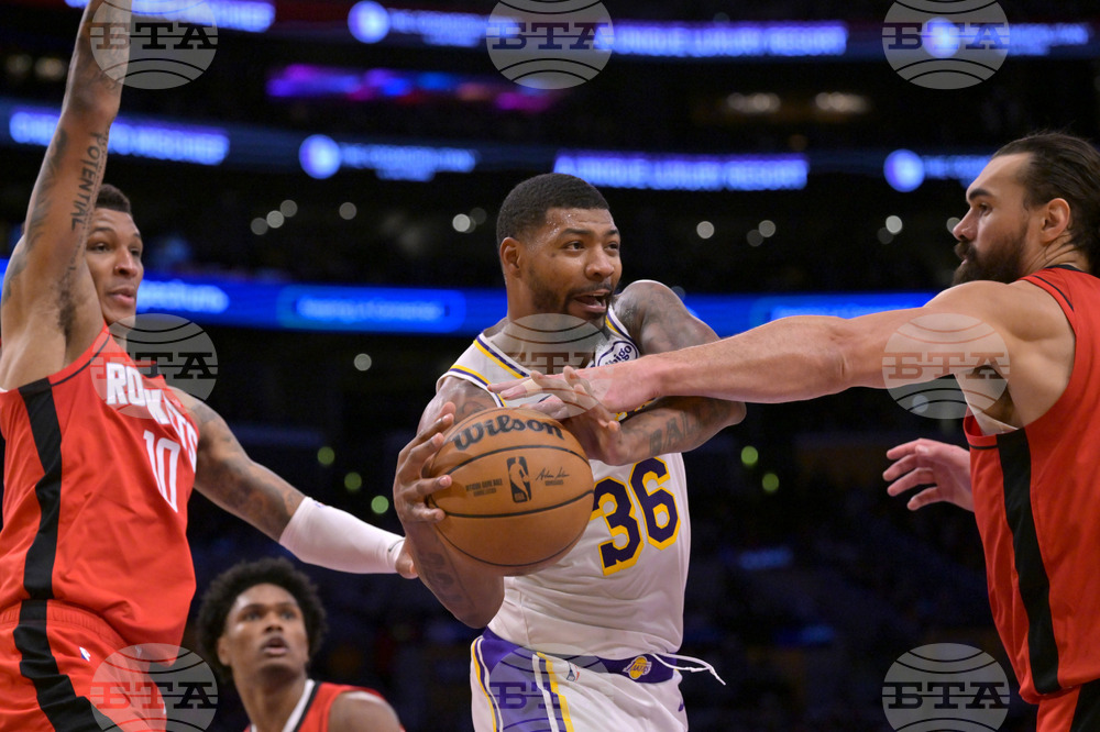 Rockets Lakers Basketball