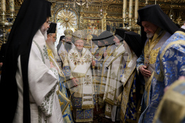 Турция - Истанбул - патриарх Даниил - патриарх Вартоломей - Божествена литургия