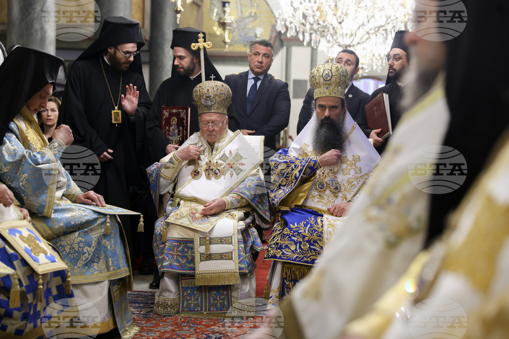 Турция - Истанбул - патриарх Даниил - патриарх Вартоломей - Божествена литургия